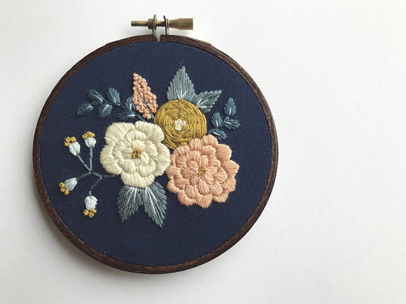 20+ Flower Embroidery Patterns