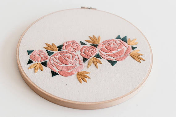 35+ Printable Flower Embroidery Patterns - Cutesy Crafts