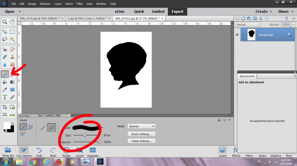 How to Turn a Photo into a Silhouette Cutesy Crafts