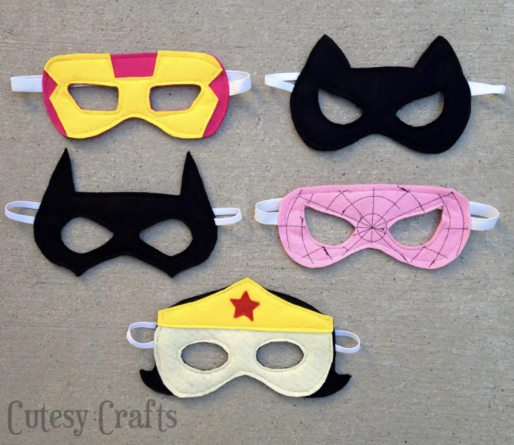 Girl Superhero Masks