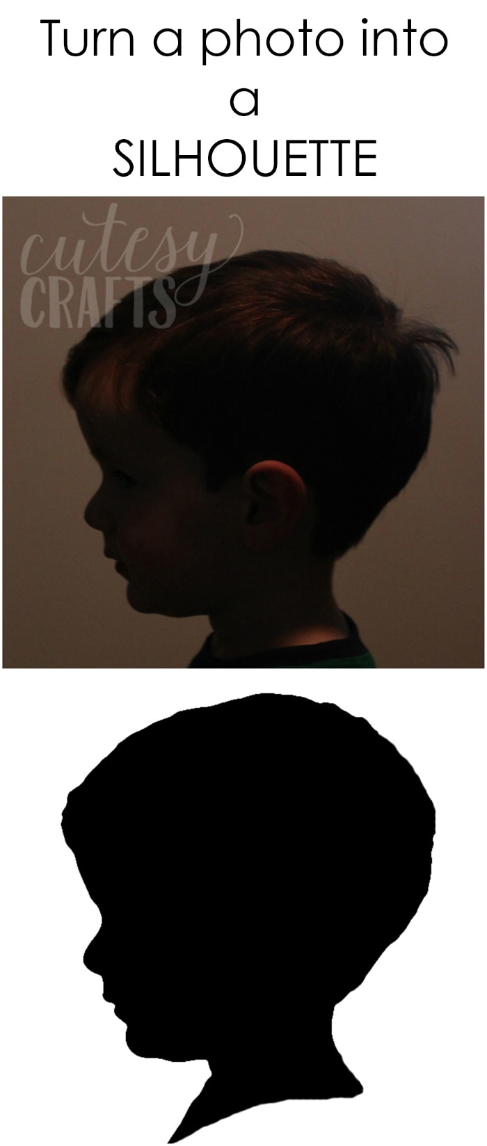 How to Make a Silhouette Portrait from a Photo