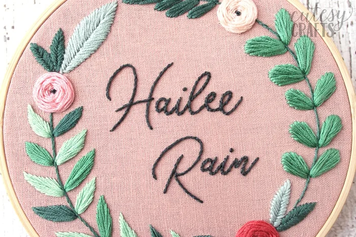 How to transfer a hand embroidery pattern with a Cricut - Swoodson Says