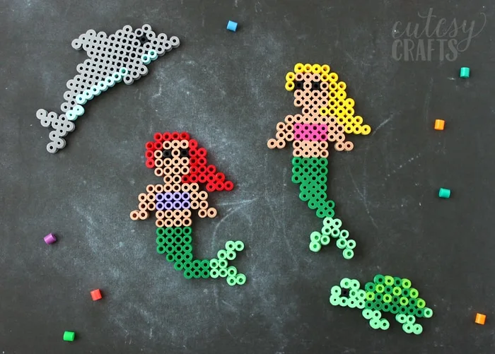 Easy Mermaid Perler Bead Patterns