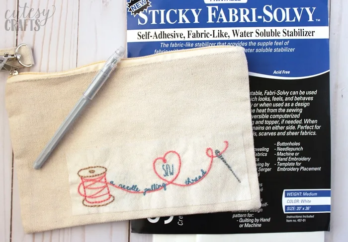 Easiest Way to Transfer Embroidery Pattern 