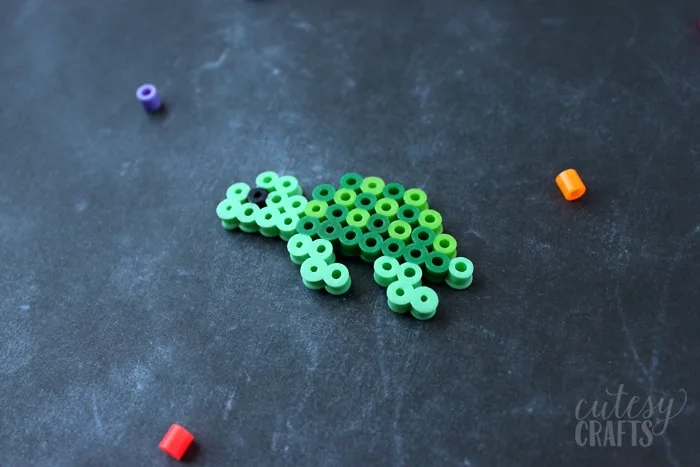 Turtle Perler Bead Pattern - Cutesy Crafts