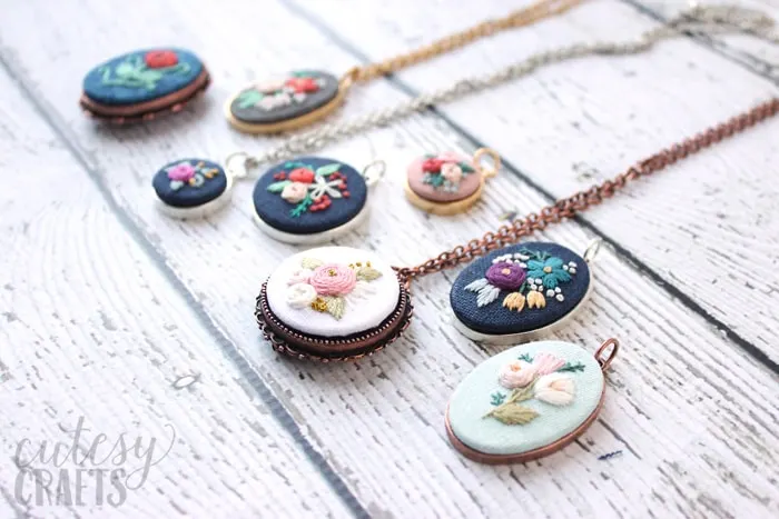 Free Hand Embroidery Necklace Patterns