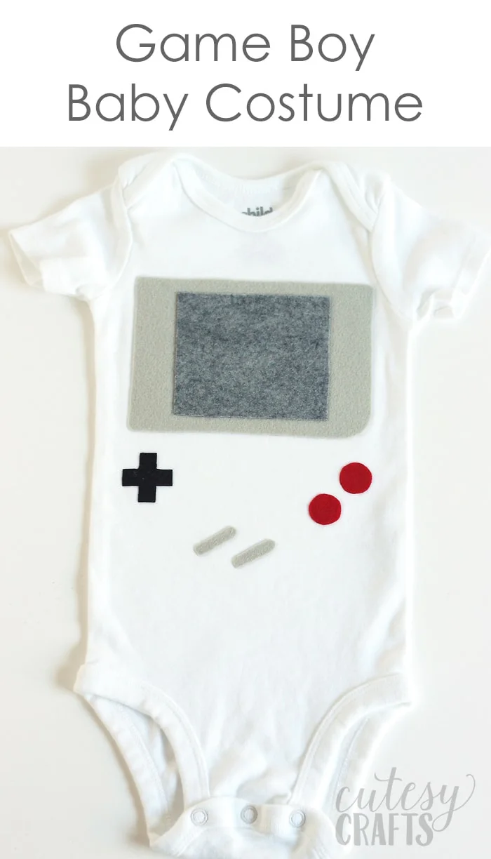 Last Minute Game Boy Funny Baby Costume