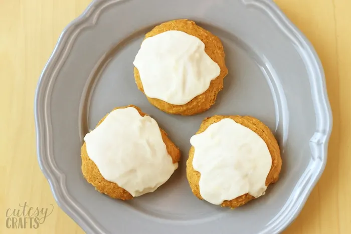 Iced Pumpkin Spice Cookies Recipe