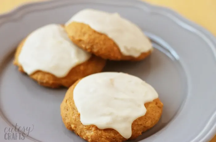 Iced Pumpkin Spice Cookies Recipe