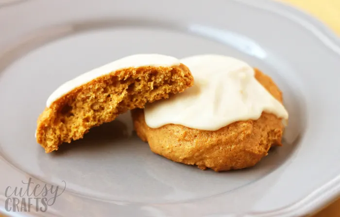 Iced Pumpkin Spice Cookies Recipe