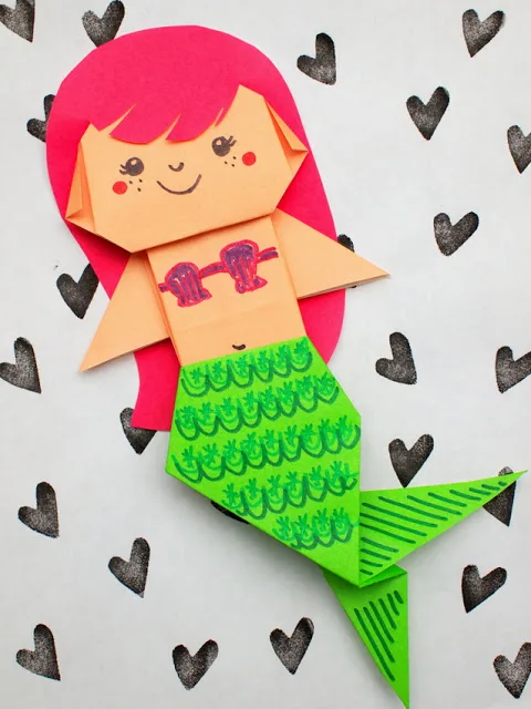 40+ Adorable Mermaid Crafts for Kids and Adults