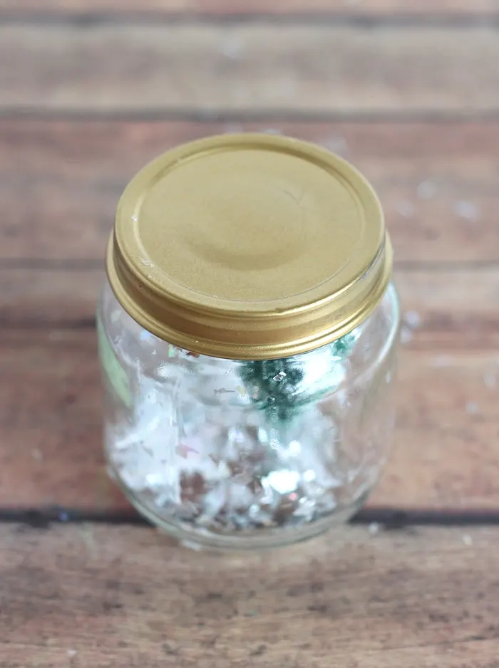 Christmas Snow Globe Craft for Kids