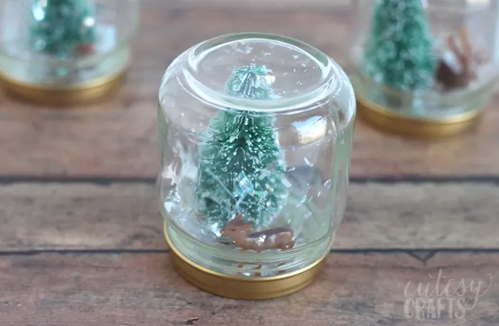 Christmas Snow Globe Craft for Kids