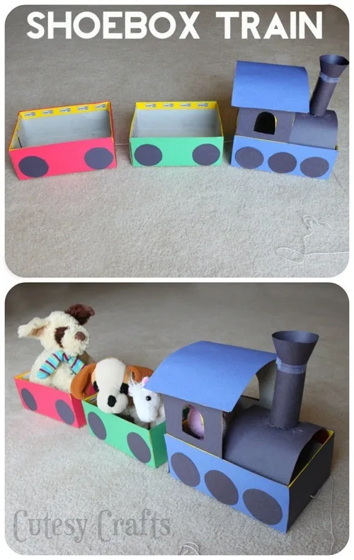 Fun Train Crafts for Kids
