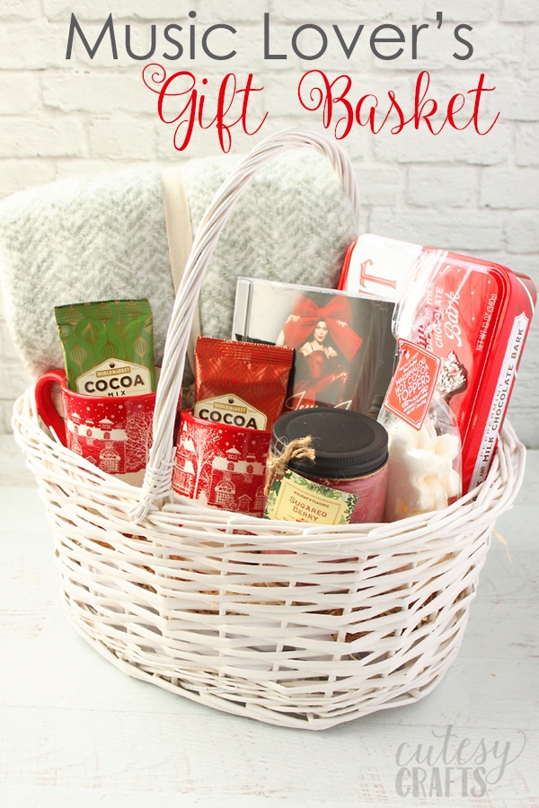 Star Maker Contest and Music Lover's Gift Basket Idea - Cutesy Crafts