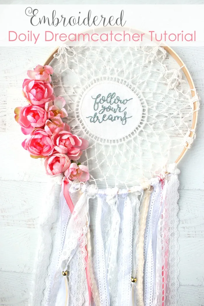 Make a dreamcatcher using fuse beads and feathers.