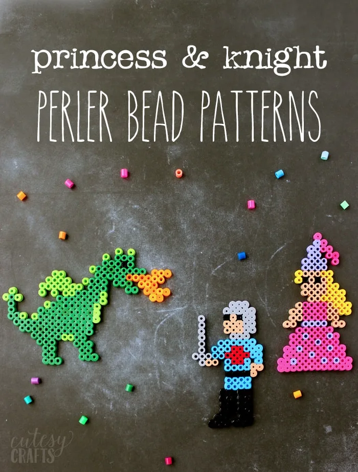 Mini Easy Perler Bead Patterns - Cutesy Crafts