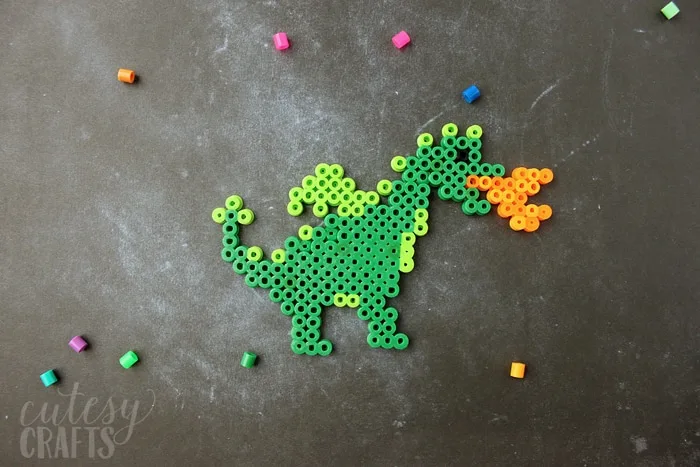 dragon perler bead pattern