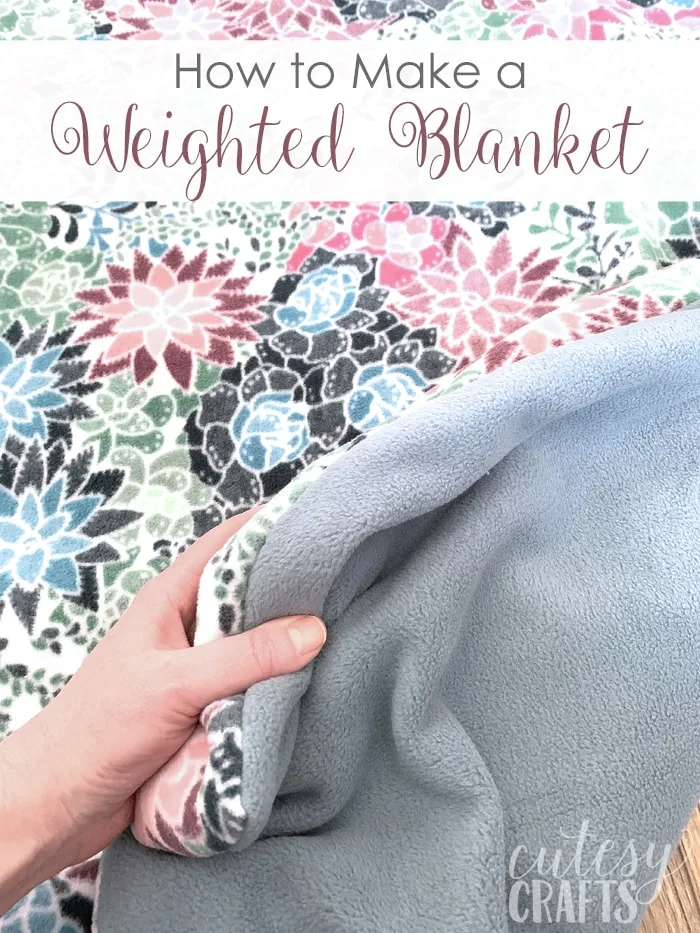 Can you make your own weighted blanket sale