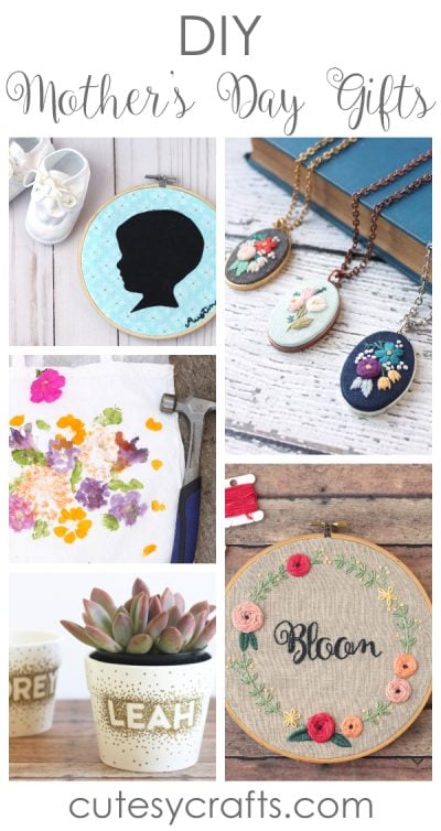 20+ DIY Mother's Day Gifts - Cutesy Crafts