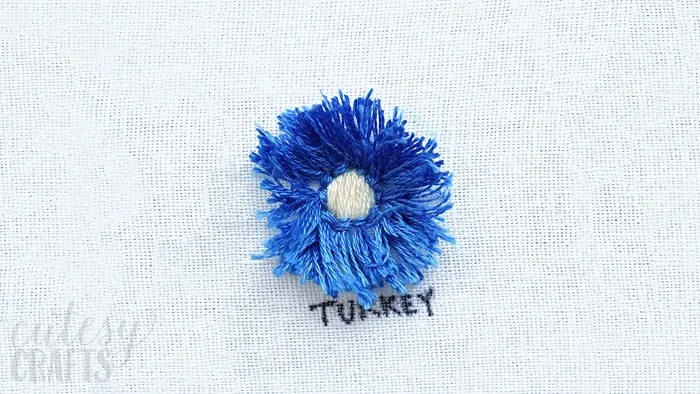 How to do the Turkey Stitch