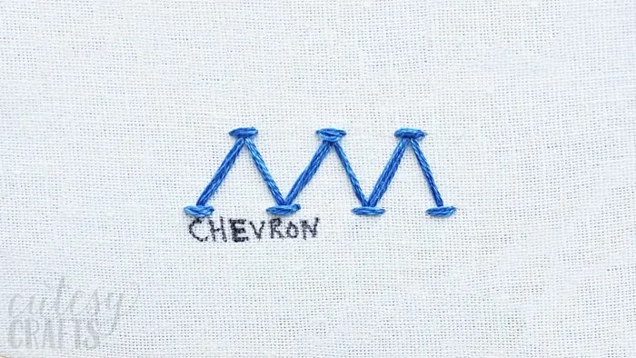 How to do the Chevron Stitch