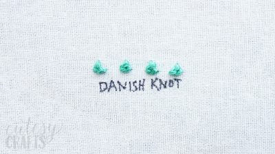 How to do a Danish Knot