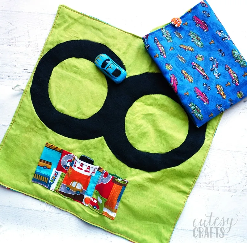 DIY Gift for Kids - Car Wallet Tutorial