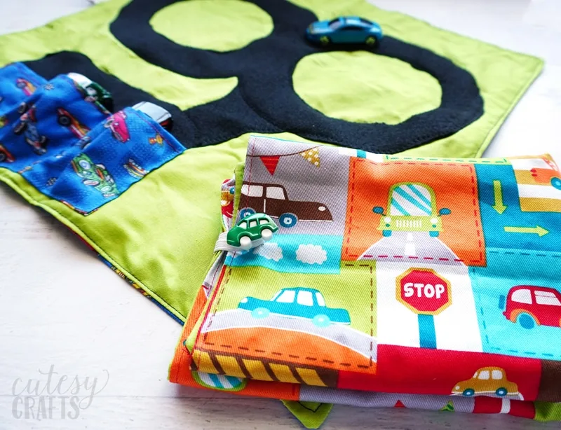 DIY Gift for Kids - Car Wallet Tutorial