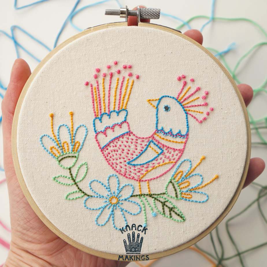 Embroidery Stitches and Design patterns For Beginners