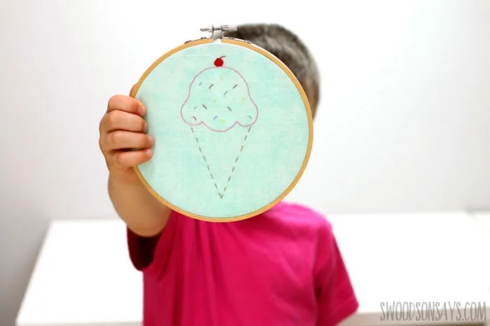 beginner embroidery pattern