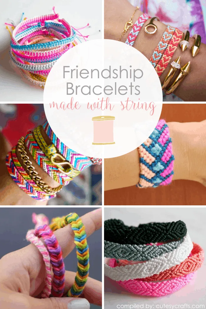 Chain Letter Friendship Bracelet