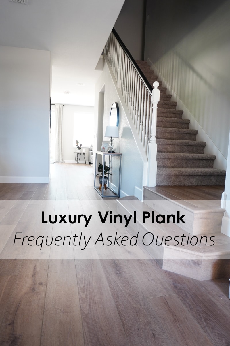 Luxury Vinyl Plank FAQ - Cutesy Crafts