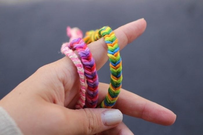 friendship bracelets with string