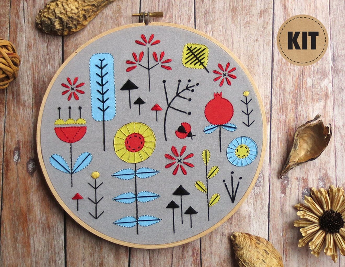 Best Embroidery Kits for Beginners (20+) Cutesy Crafts