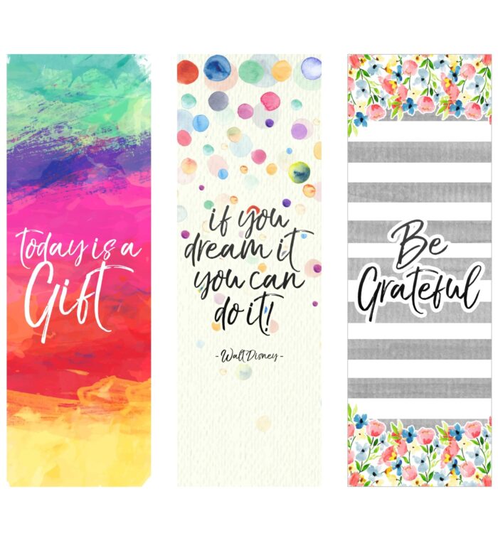 Free Printable Bookmarks (12+ Designs) - Cutesy Crafts