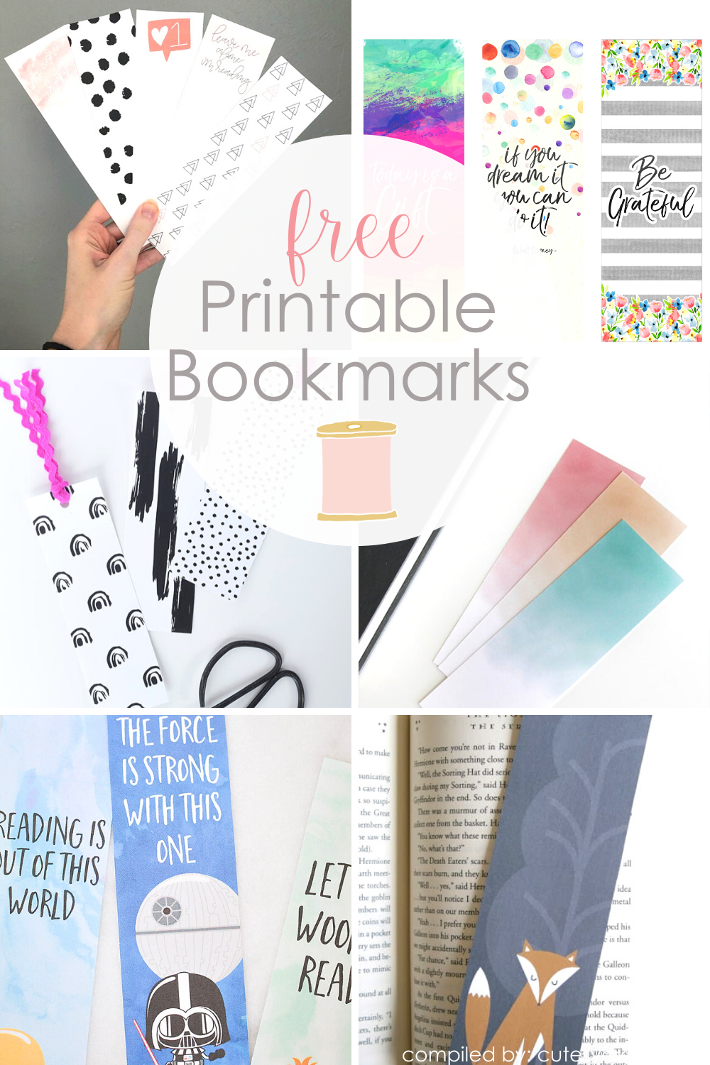 12+ Free Printable Bookmarks