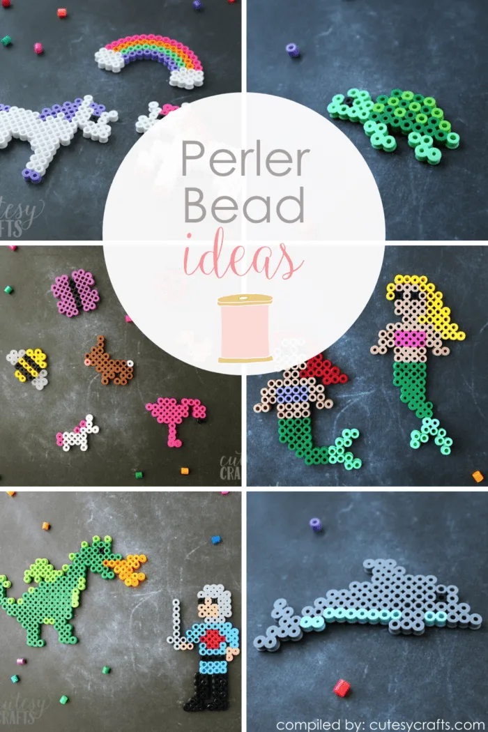 Cute Perler Bead Ideas & Patterns - Cutesy Crafts