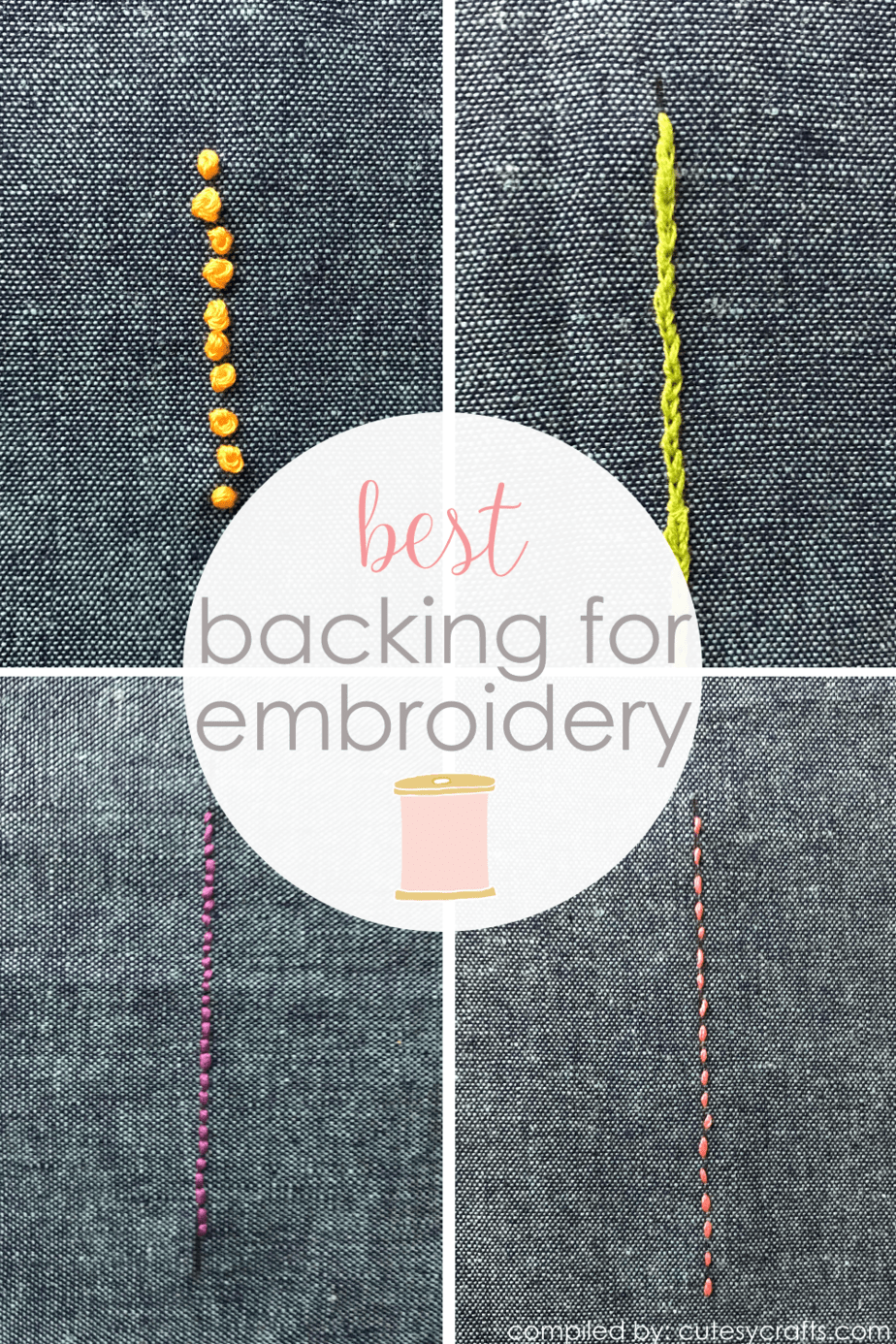 Embroidery Stabilizers Still Confusing?