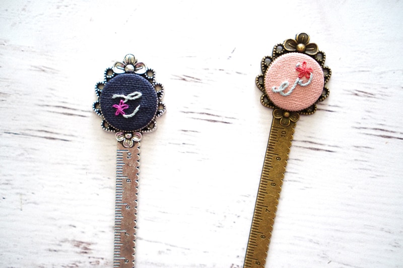 Metal Embroidery Bookmarks