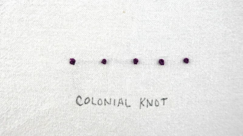 How to Make a Colonial Knot