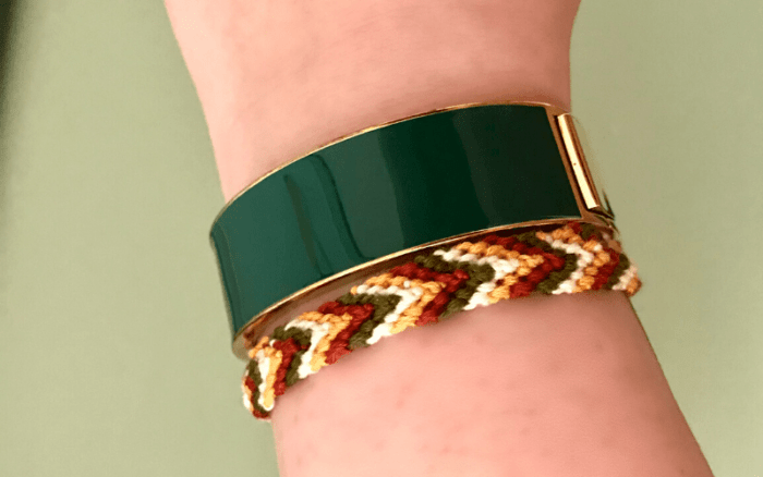 chevron friendship bracelet