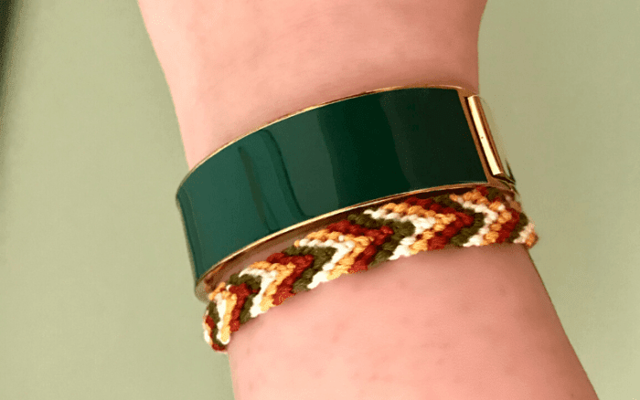 chevron friendship bracelet
