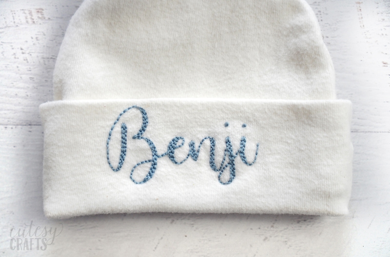 How to Embroider a Name