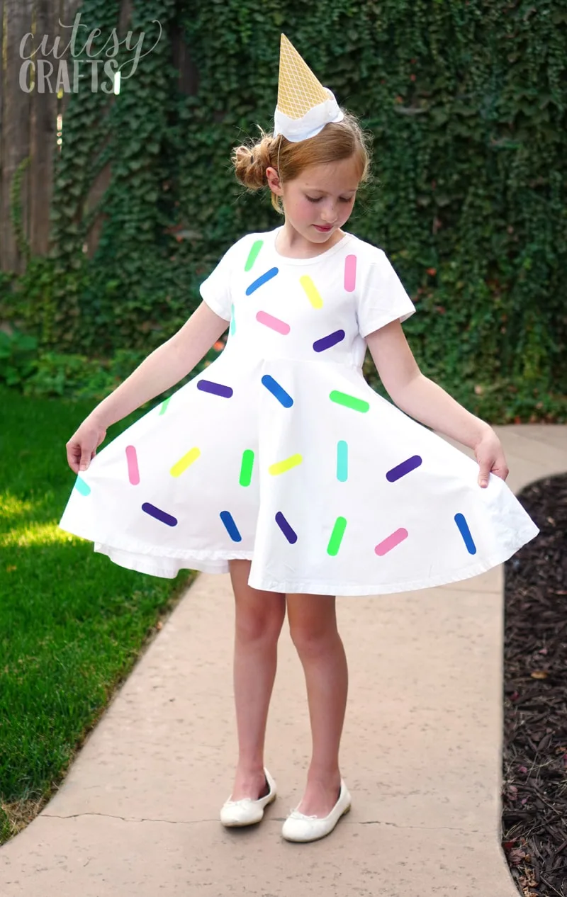 DIY Ice Cream Halloween Costume