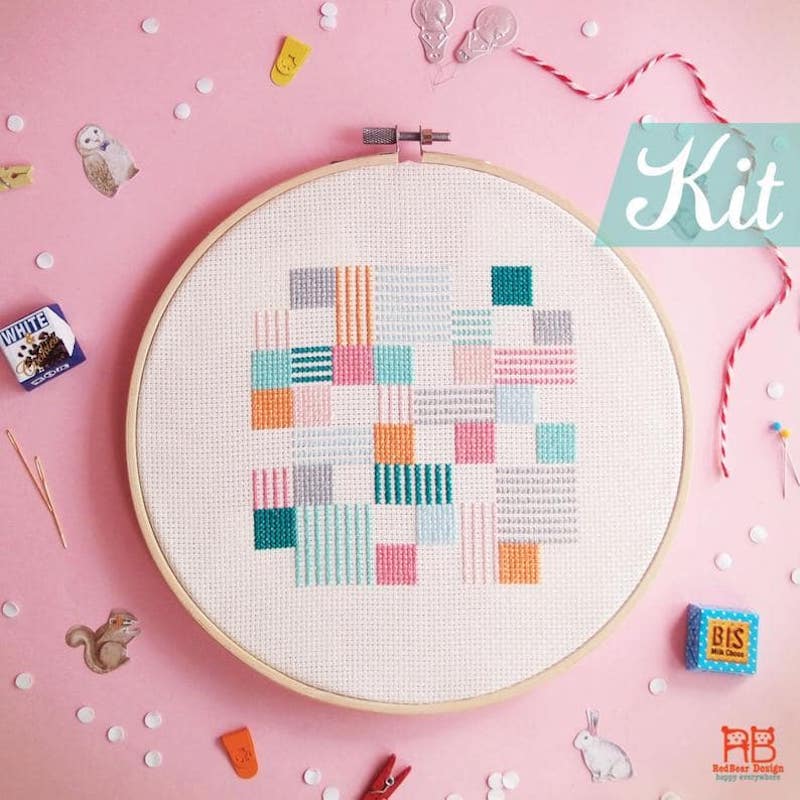 10 Modern Cross Stitch Kits Cutesy Crafts