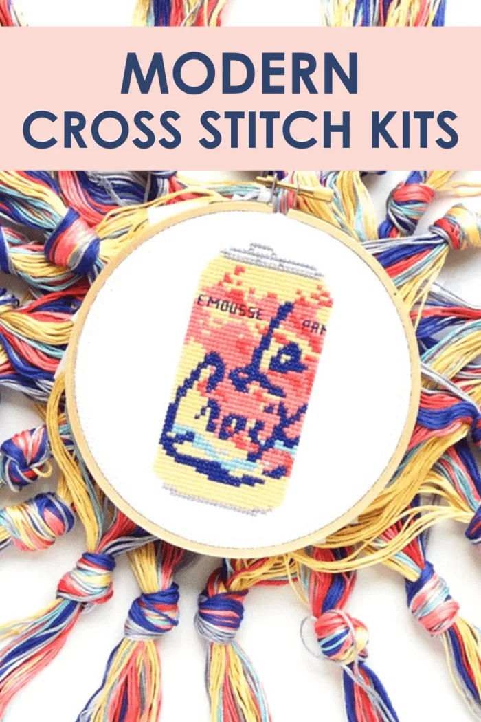 Cross Stitch Kit Beginner, DIY Counted Cross Stitch Kits, Valentine's or  Mother's Day Gift 