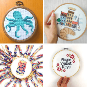 modern cross stitch kits featured