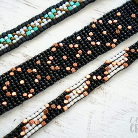 How to make a colorful beaded bracelet: Tutorial/Super easy beads bracelet  | Beaded earrings tutorials, Beaded bracelet patterns, Seed bead bracelets