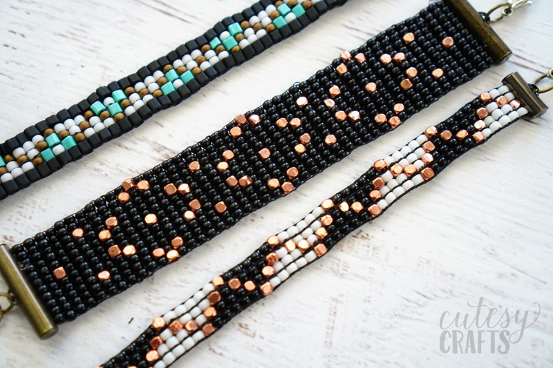 flexibel beginsel Symfonie Free Bead Loom Patterns & Bracelet Ideas - Cutesy Crafts